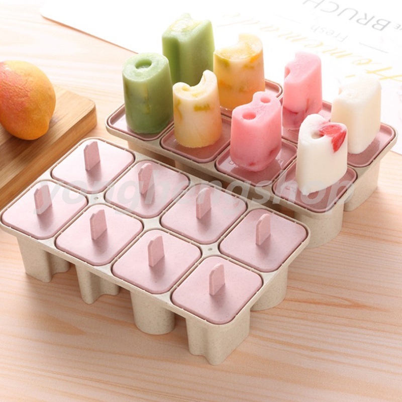 Khuôn làm kem que hình chữ cái sáng tạo tiện dụng