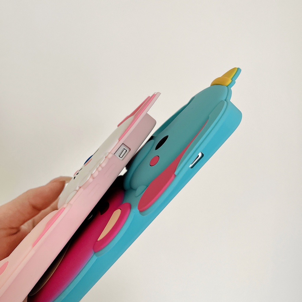 Ốp Điện Thoại Silicon Mềm In Hình Thú Hoạt Hình Cho iPhone 6/7/8/X/XS/XR/11/12/13pro max