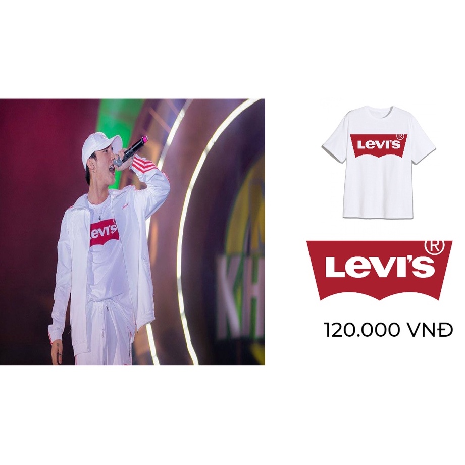 Áo thun Levis trắng Sơn Tùng MTP