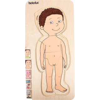 Bộ ghép hình Multilayer Puzzles – Your Bodies (Little Boy)