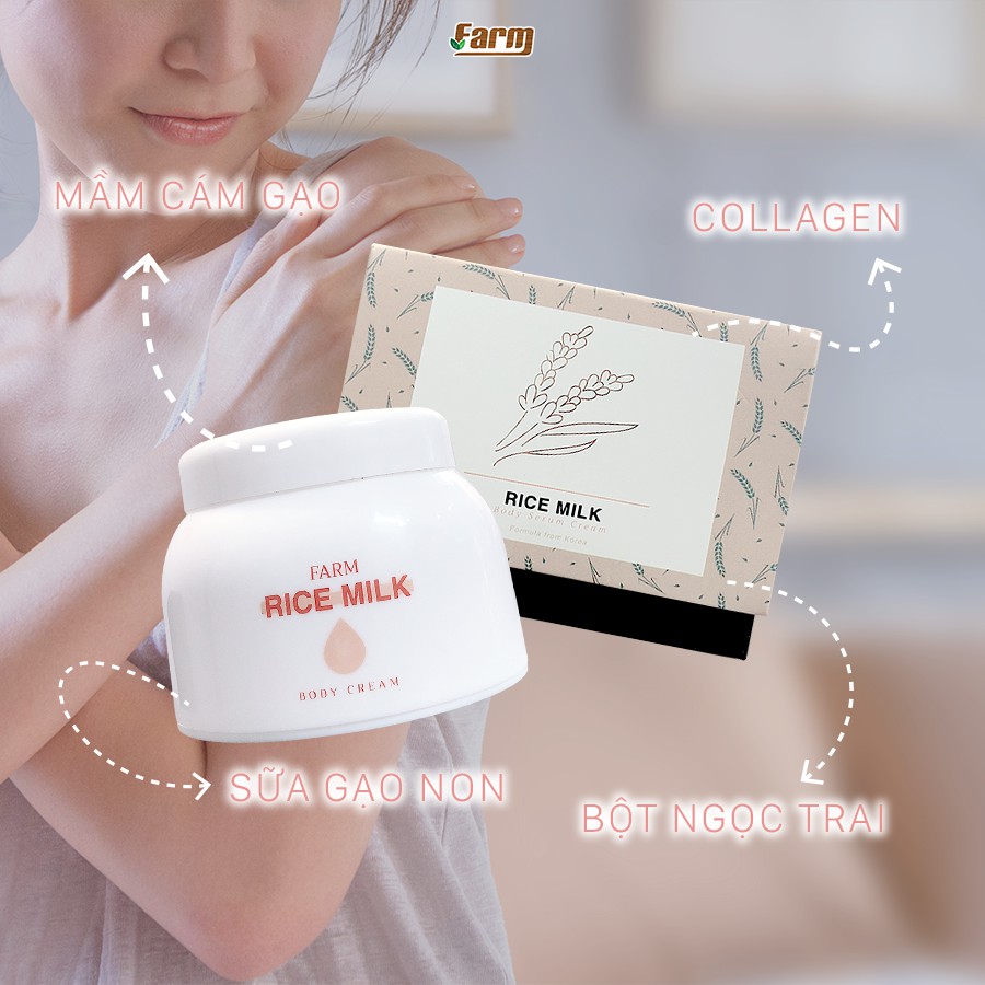 Kem Dưỡng Truyền Trắng Toàn Thân Nước Vo Gạo - Tặng Sữa Tắm Vàng Cathy Choo 24k | BigBuy360 - bigbuy360.vn