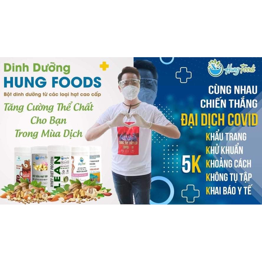 Bột sữa hạt sen Huế (Loại 500g) Sữa Thực Vật Chay ( Cam kết hàng chính hãng)