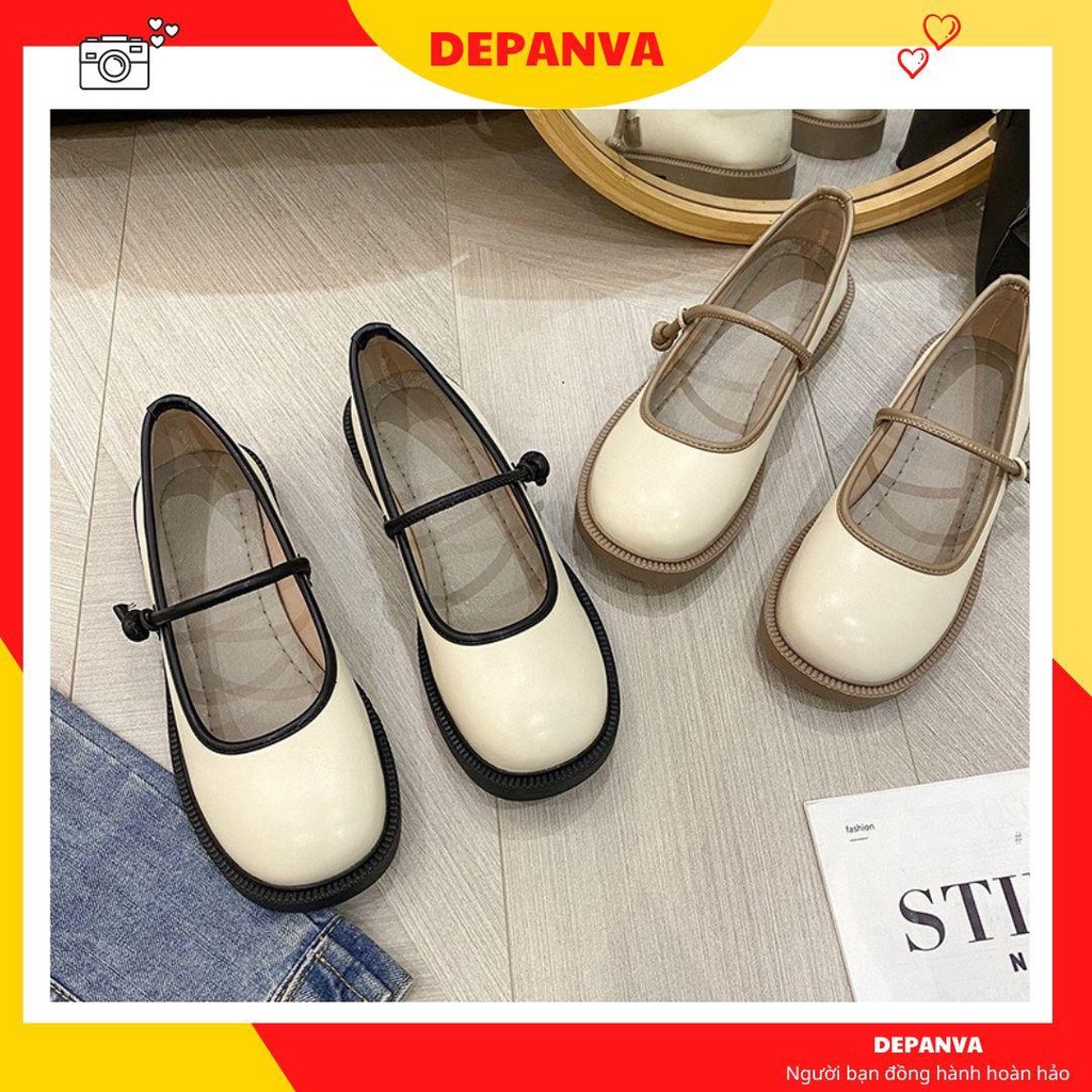 Giày búp bê nữ giày búp bê bé gái lolita cao gót giày nữ DEPANVA BB01