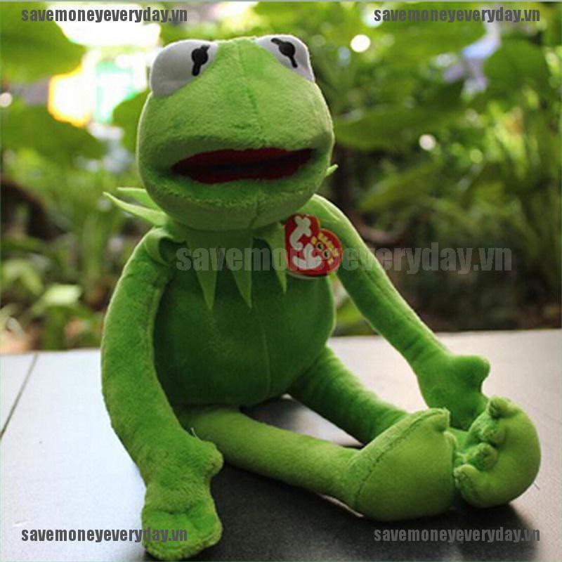 [🍄🍄Save] 40cm Kermit Plush Toys Sesame Street Doll Stuffed Animal Kermit Toy Plush Frog new [VN]