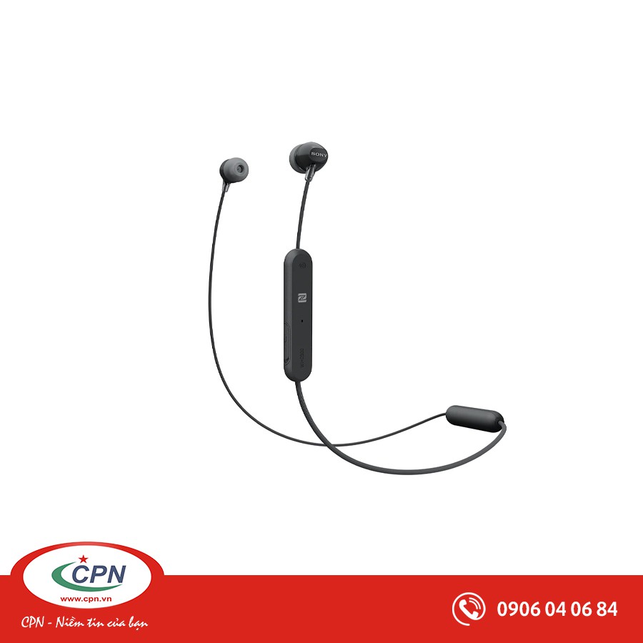 Tai nghe Bluetooth Sony WI-C300 In-ear - màng loa 9mm; BT+NFC; 15g