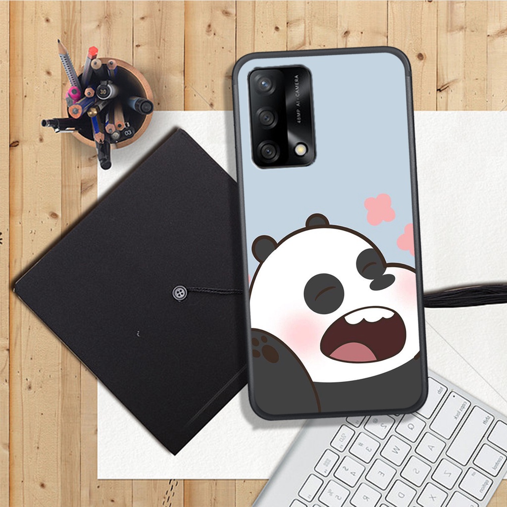 ỐP LƯNG OPPO A52/A92/A54/A74/A94/REALME 8 , IN HÌNH GẤU HAPPY, MANG LẠI NHIỀU NIỀM VUI.
