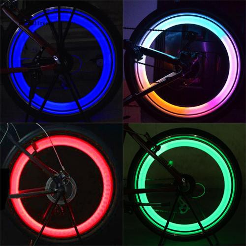 Đèn LED gắn bánh xe đạp / xe máy / xe hơi dùng bóng đèn LED