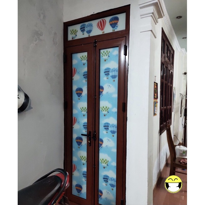 Giấy Dán Kính Trang Trí Mờ Cửa Sổ, dán kính phòng ngủ nhà tắm