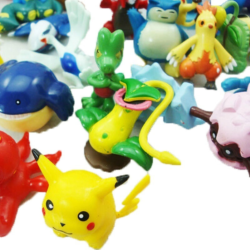 Set 24 Mô Hình Nhân Vật Pokemon Mini Dễ Thương