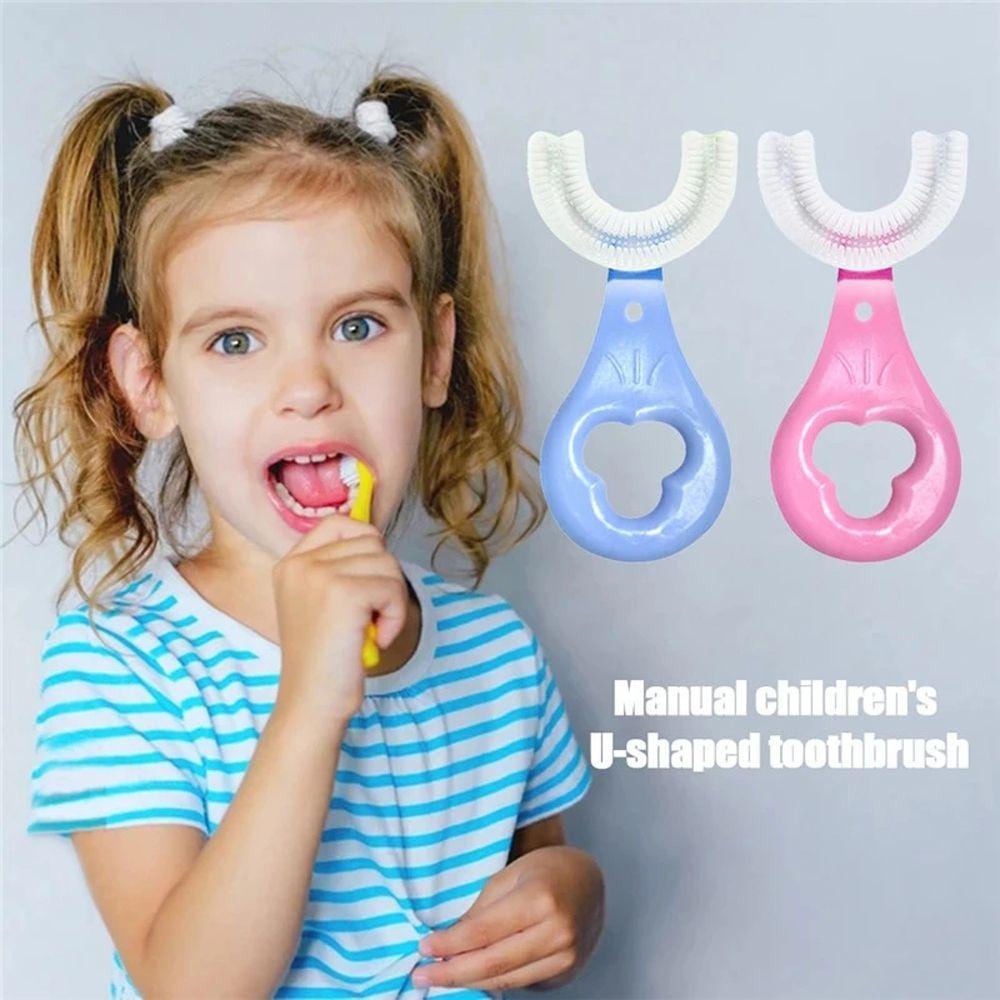 Bàn Chải Đánh Răng AUGUSTINA Hình Chữ U Mềm Mại Cầm Tay Làm Trắng R