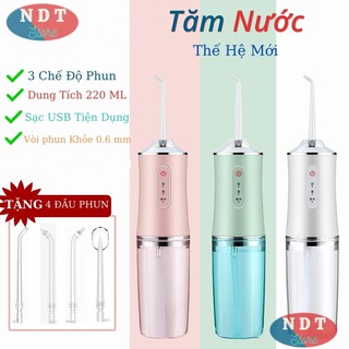 Máy Tăm Nước Cầm Tay Oral Irrigator  Tăm Nước Vệ Sinh Răng Miệng Siêu Sạch Bản Quốc Tế Chuẩn Châu Âu