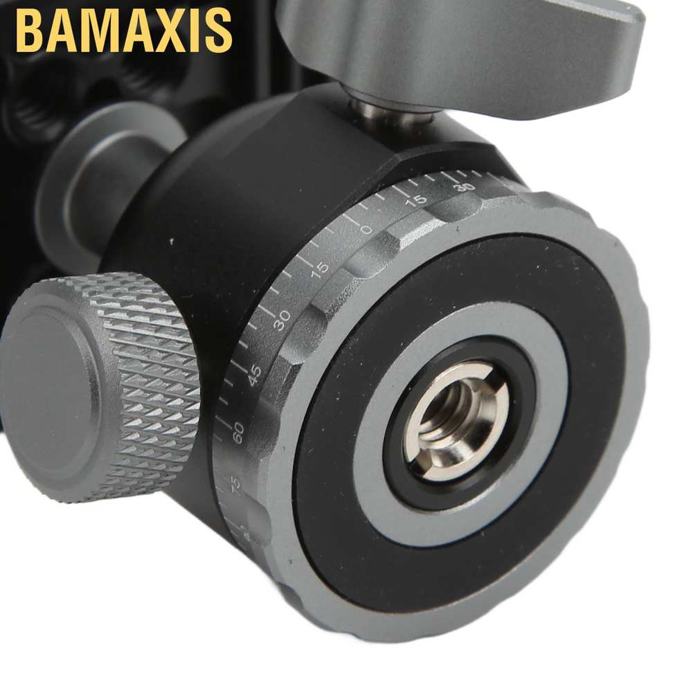 Đầu bi bamaxis mini bằng hợp kim nhôm xoay 360 độ cho chân máy ảnh kỹ thuật số
 | BigBuy360 - bigbuy360.vn