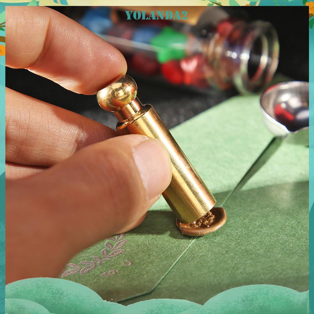 Con dấu niêm phong đồ thủ công mỹ nghệ/trang trí/sổ sách/album hình trụ cổ điển DIY