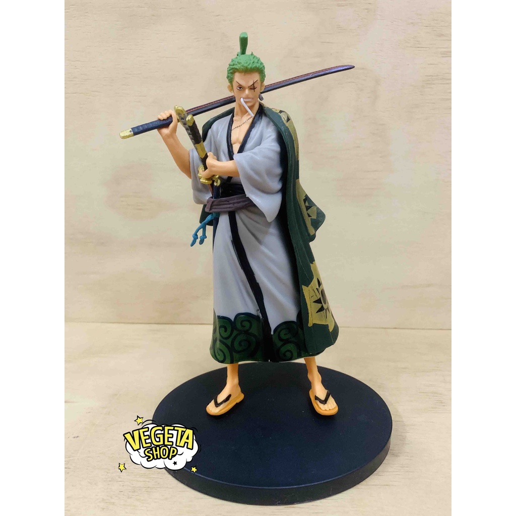 Mô hình One Piece - Mô hình Zoro - Zoro Wano - Wano Quốc - Cao 18cm