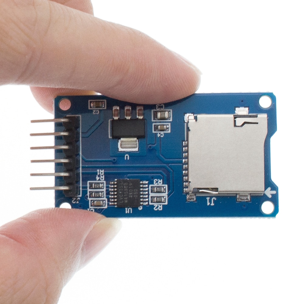 1 Mô Đun Thẻ Nhớ Micro Sd Mini Tf Spi Cho Arduino