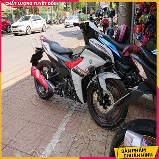 🏆 ỐP Pô Exciter 155 VVA ( 1 Bộ Đủ Ốp Pô + Chụp Đuôi Pô ) 🏆 (hình thật)