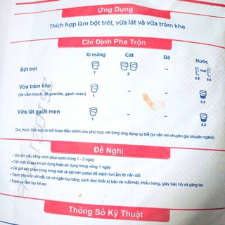 Xi măng trắng 1kg