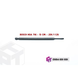 Mũi Vít BOSCH Hoa Thị 5 - 9 - 15 cm