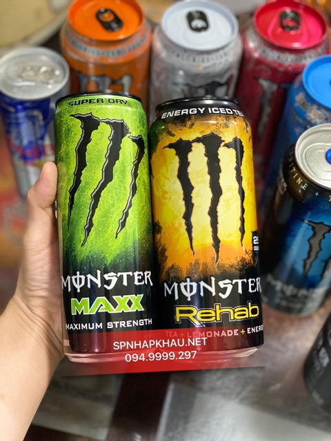 Combo 10 Lon Nước Tăng Lực Monster