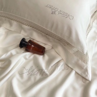 Set Chăn Ga Gối Lụa Tencel 100s Trắng Chăn Hè