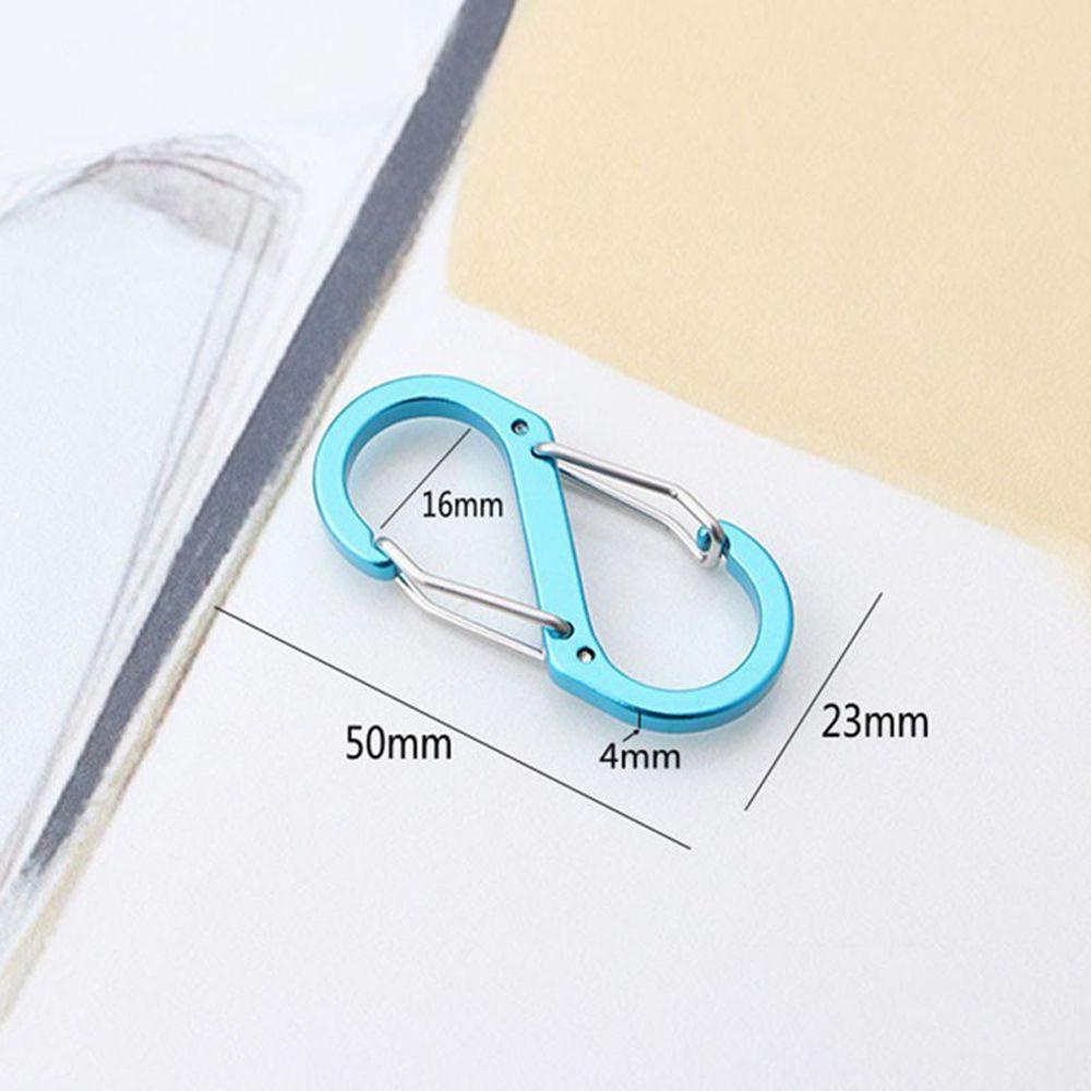Set 5 Móc Khóa Chữ S Đa Năng Dùng Cho Các Hoạt Động Ngoài Trời