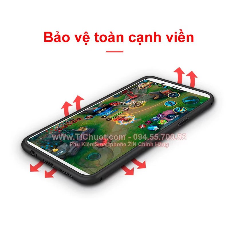 Ốp Lưng Xiaomi Redmi 5A Dẻo Vân Vải Chống sốc