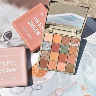 Phấn mắt lameila 16 ô pastel lâu trôi chính hãng
