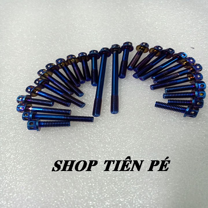 BỘ ỐC MÁY RAIDER FI TITAL 26 CON HÀNG CAO CẤP