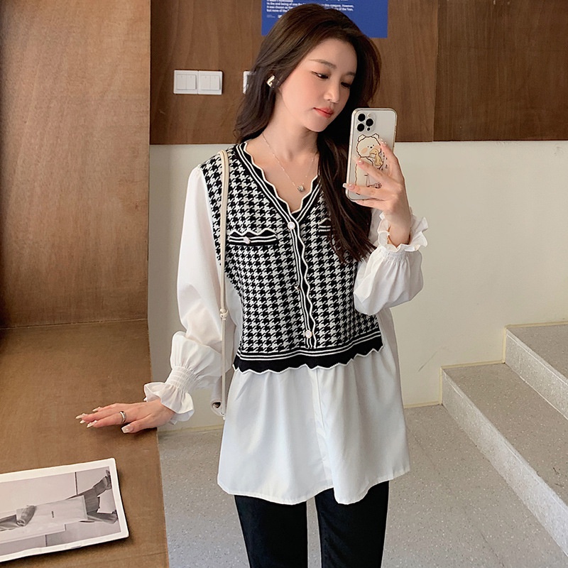 Áo Sơ Mi Len Xinh AB316