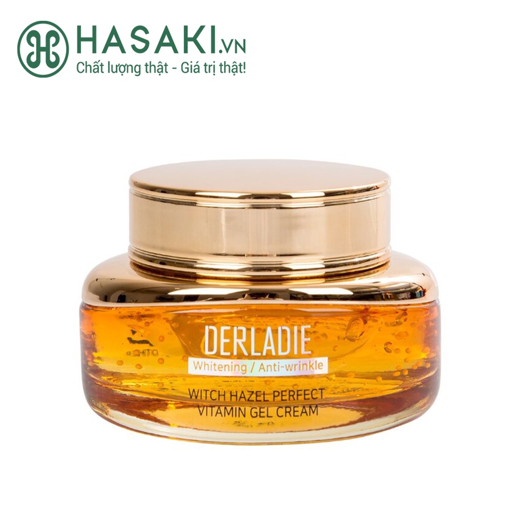 Gel Dưỡng Ẩm Cho Da Mụn Derladie Witch Hazel Perfect Vitamin Gel Cream 55ml