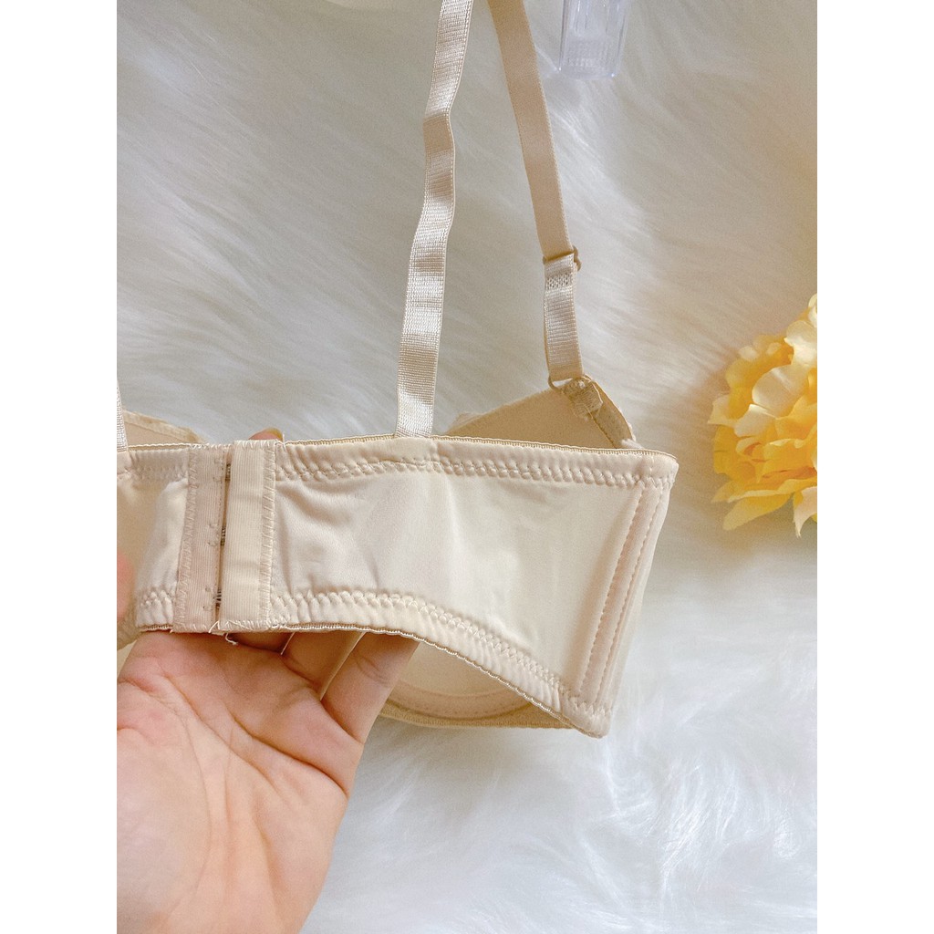 [SIZE 34B][MÚT VỪA CÓ GỌNG ] Áo ngực nữ dạng ren quyến rũ - áo lót nâng ngực phối ren  siêu quyến rũ - Kellywang