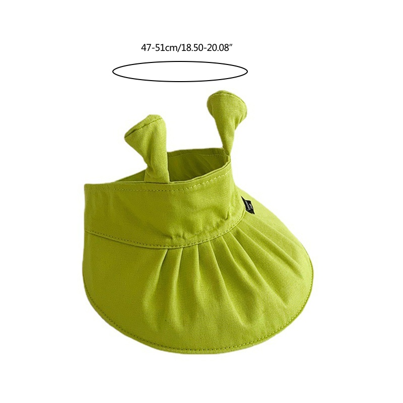 Nón Tai Bèo Chống Nắng Vành Rộng Thời Trang Mùa Hè Cho Bé 1-3 Tuổi