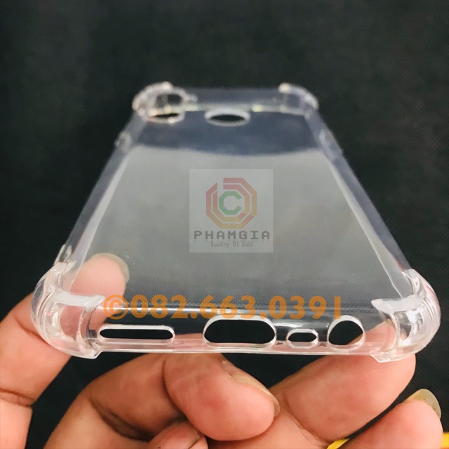 (Có video) Ốp điện thoại chống sốc Realme 5 Realme 5i Realme 5S dẻo trong siêu bền, 4 góc khí