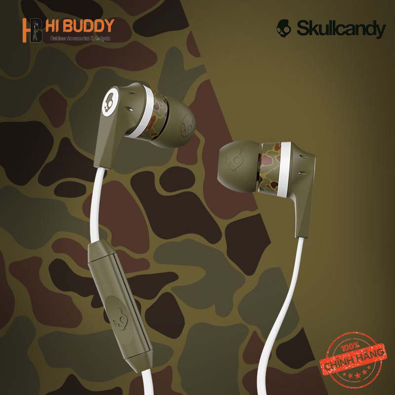 Tai nghe Skullcandy INKD 2.0 IN-EAR Có Mic Hàng Chính Hãng