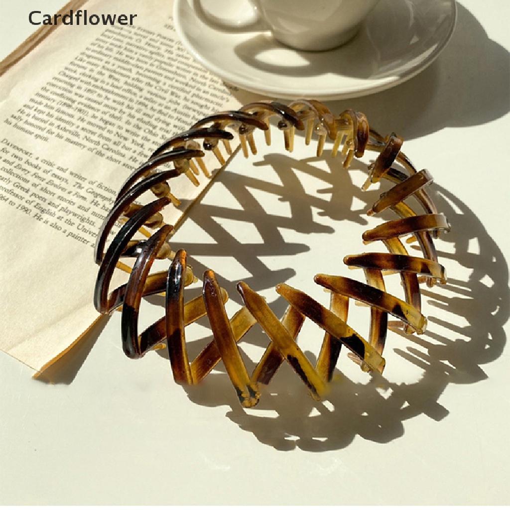 &lt; Cardflower &gt; Kẹp Tóc Móng Vuốt Chim Hình Tổ Chim Cá TíNh Quả Cầu Khí Chất