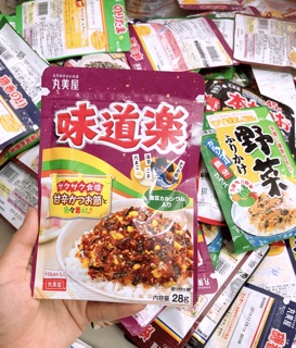 Gia vị rắc cơm, cháo đủ vị Nhật