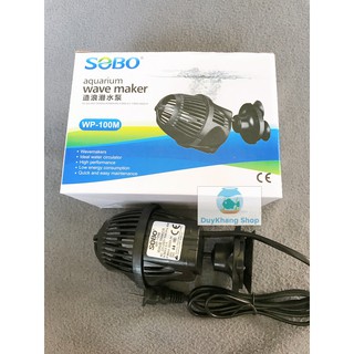 Máy Thổi Luồng WP-100M 6W Cho Hồ Cá Cảnh, Tạo Dòng Chảy, Đẩy Phân, 1 Công Đôi Việc