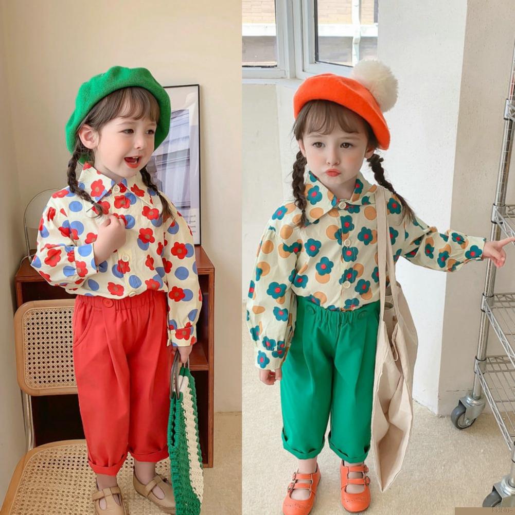 Quần dài thời trang xuân thu thoải mái cho bé gái