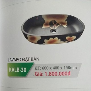 Lavabo đặt bàn ma số 30 sang trọng bền đẹp theo thời gian lien