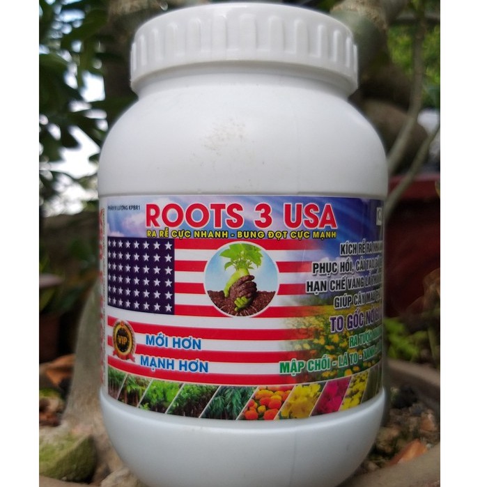 Phân Bón Lá ROOTS 3 USA - Ra Rễ Cực Mạnh (500g)