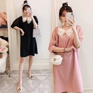 ⚡️hot hot⚡️Đầm bầu,đầm cho con bú đính nơ xinh xắn quảng châu
