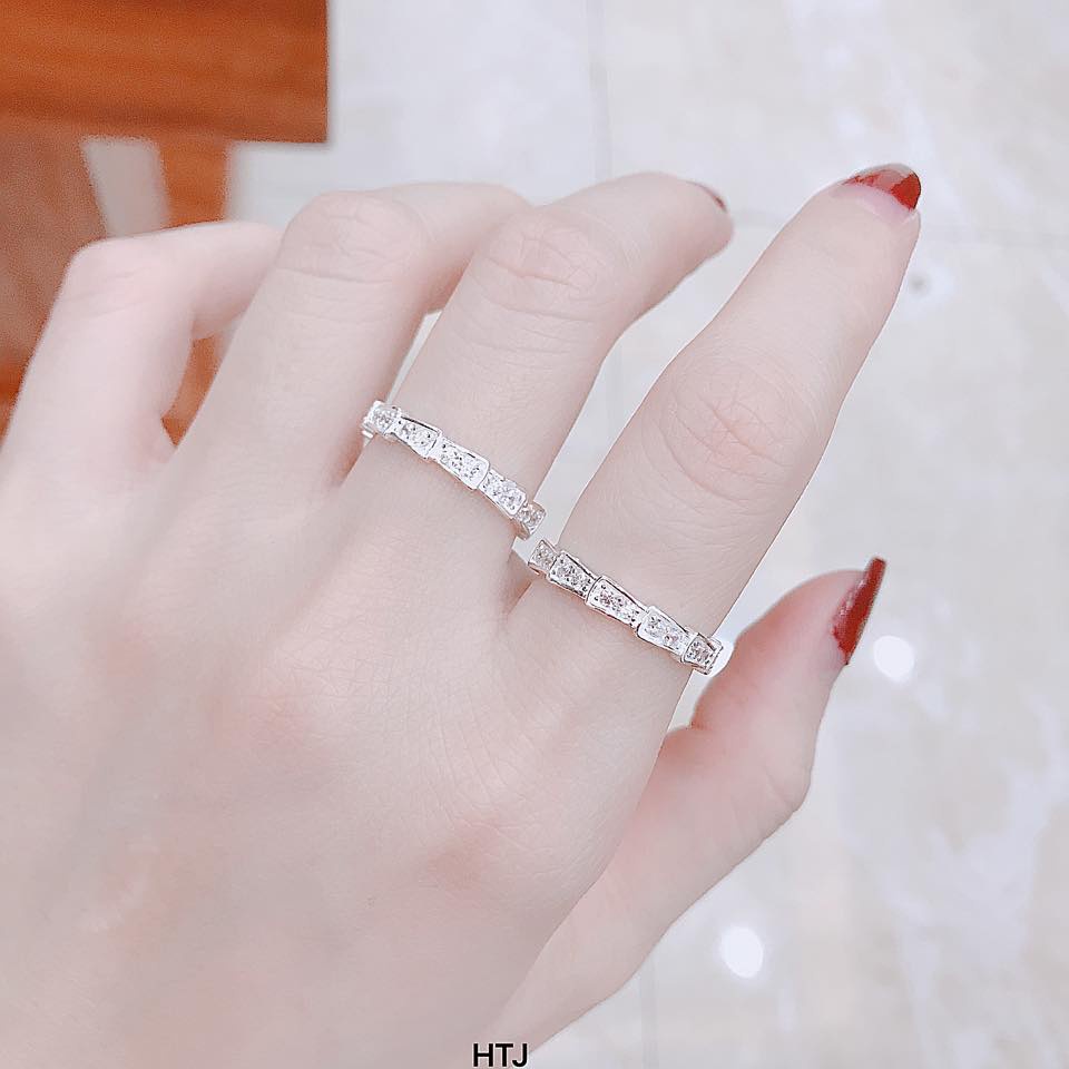 Nhẫn đốt trúc bạc ta _ FREESHIP_ nhẫn dày dặn,xinh xắn