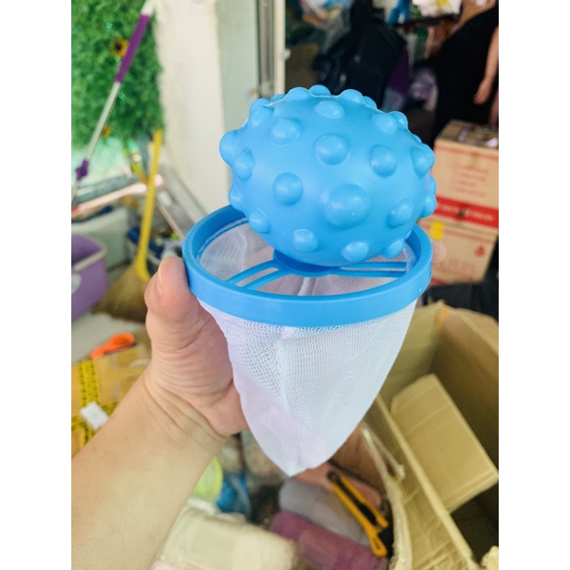 Bóng Hỗ Trợ Loại Bỏ Xơ Vải / Tóc Rụng Dành Cho Máy Giặt Tiện Lợi