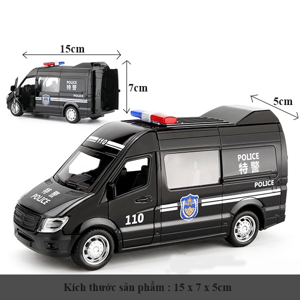 XE CỨU THƯƠNG IVECO DAILY - 120, Nhãn hiệu Mercedes Benz, Cấu tạo hợp kim, Có còi - đèn ưu tiên, cửa mở tối đa 5 cánh