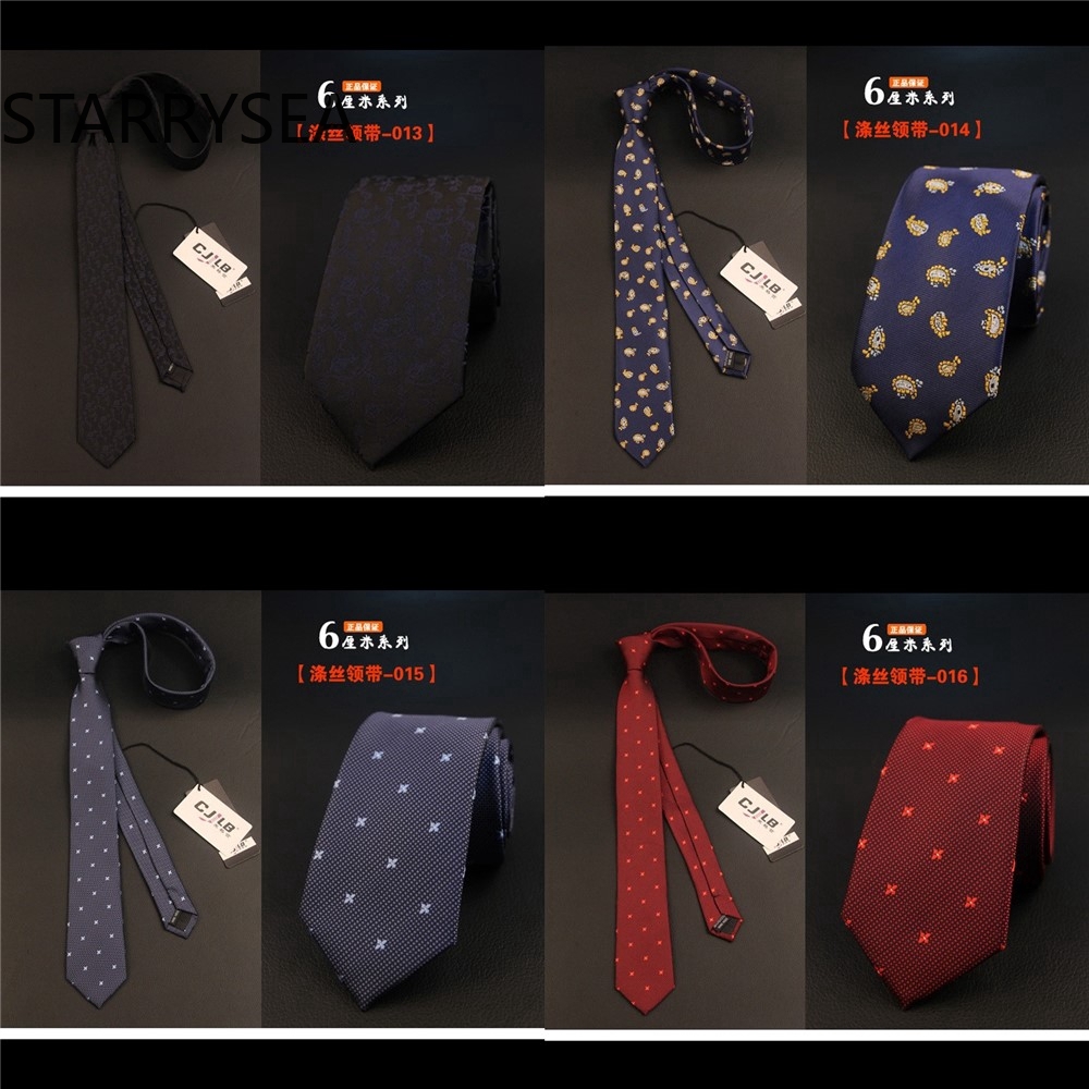 Cà vạt lụa EFAN 5cm in họa tiết thời trang lịch lãm dành cho nam