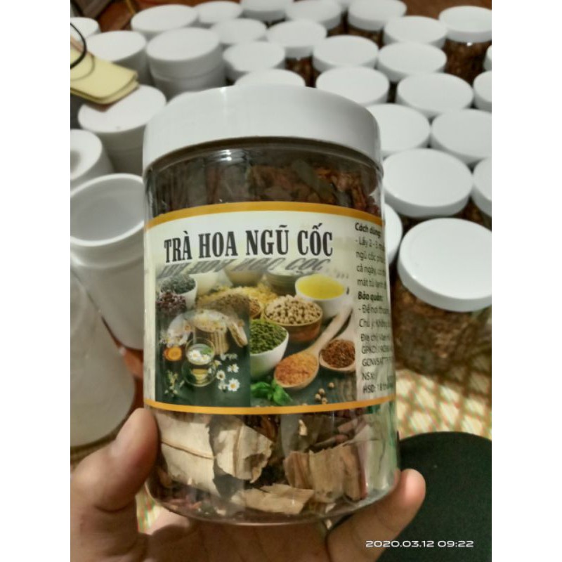 trà hoa ngũ cốc