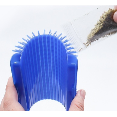 Đồ chơi cho mèo cạ mặt gãi ngứa dán tường cỏ bạc hà catnip thư giãn Con Mèo Xiêm