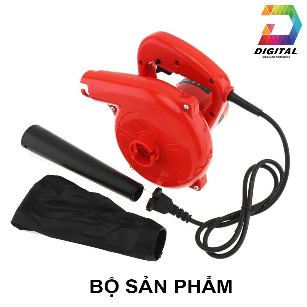 Máy Thổi Bụi &amp; Hút Bụi Đa Năng 2 in 1 Công Suất 1000W Electric Blower