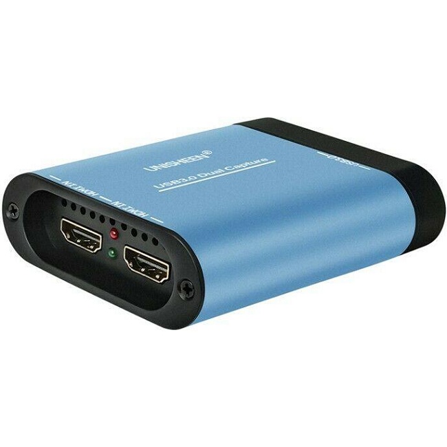 Thiết Bị Capture Livestream Unisheen UC3300H Dual HDMI USB 3.0
