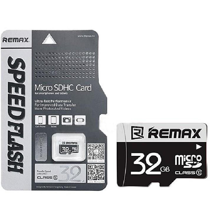 Thẻ nhớ Micro SD Remax 32GB tốc độ Class 10